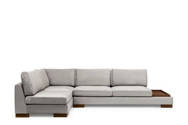 Atelier Del Sofa Tulip Sofá Esquinero Esquina Izquierda Gris Claro
